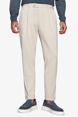 Pantaloni jersey stretch sabbia-Dan John