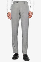 Pantaloni in grisaglia grigi-Dan John