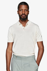 Polo in maglia basic in cotone ghiaccio-Dan John