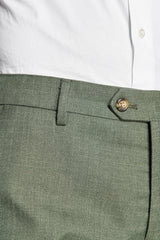 Pantaloni tela fiammata verde-Dan John