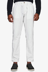 Pantalaccio misto lino bianco-Dan John