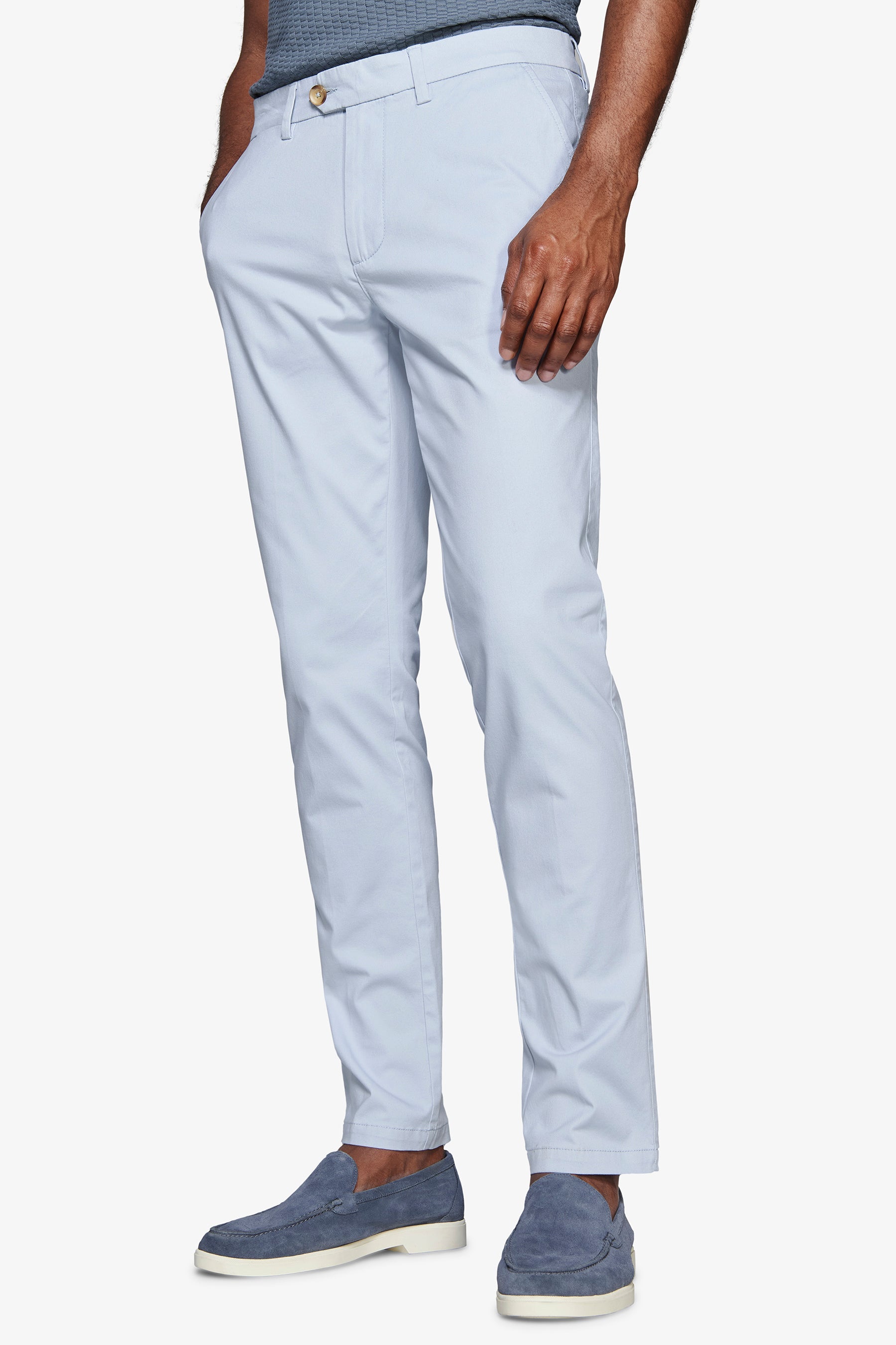 Pantaloni chino celesti-Dan John