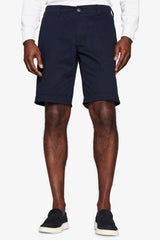 Bermuda chino basic in cotone blu-Dan John