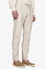 Pantalaccio misto lino sabbia-Dan John