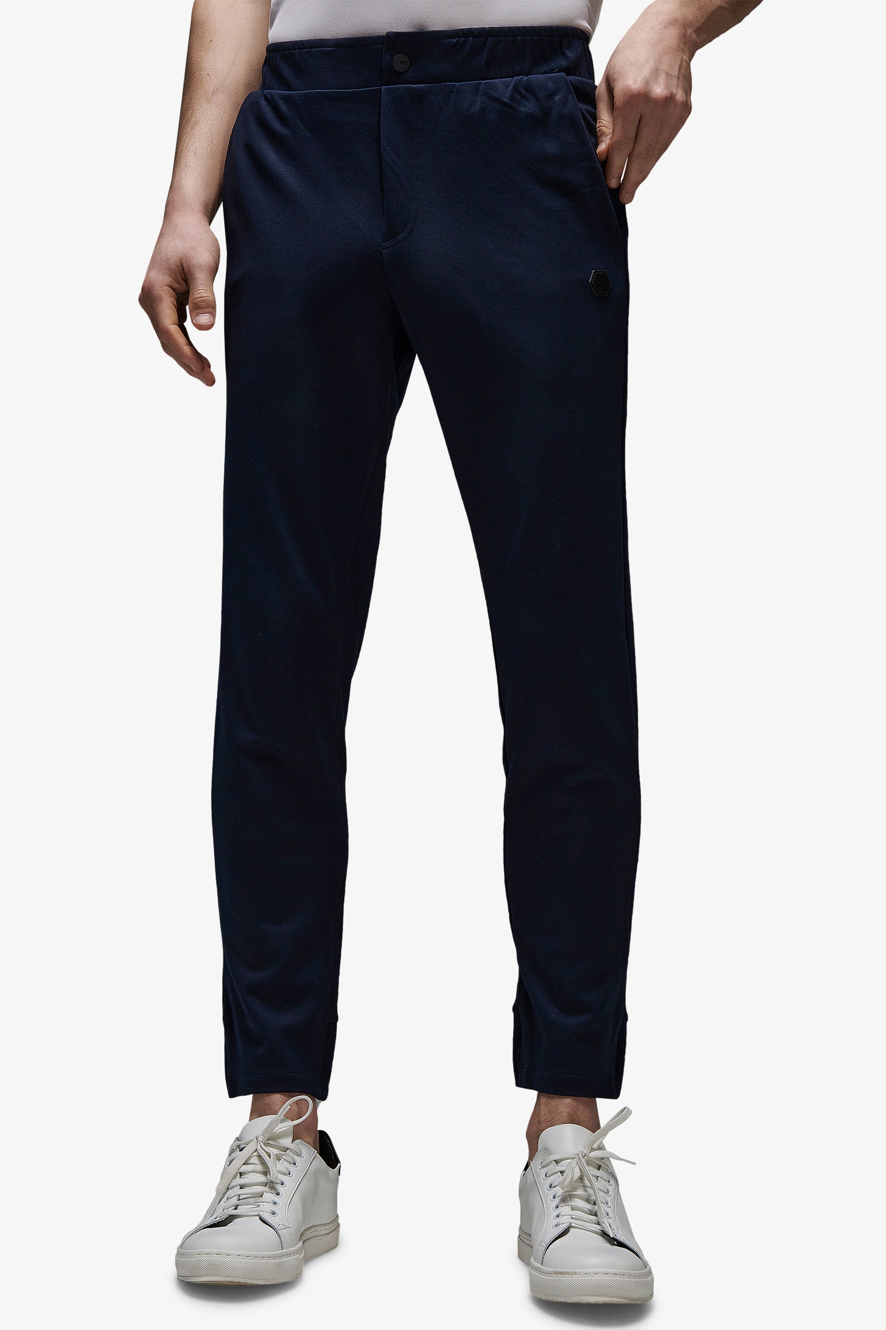 Pantaloni tecnico morbido blu DNJ-Dan John