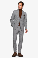 Taupe Prince of Wales suit jacket