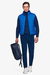 Sleeveless 100g cobalt eco down