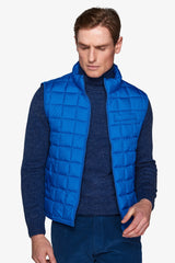 Sleeveless 100g cobalt eco down