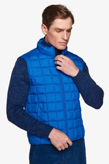Sleeveless 100g cobalt eco down