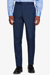 Navy Prince of Wales suit trousers