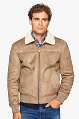 Sand Aviator Style Jacket