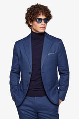 Avion melange flannel suit jacket