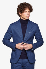 Avion melange flannel suit jacket