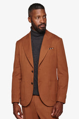 Biscuit peak chest suit jacket