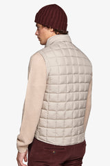 100g beige eco down vest
