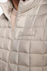 100g beige eco down vest