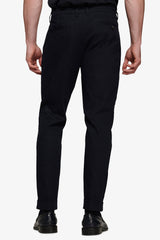 Slim navy cavalry trousers