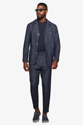 "Shibuya" denim dress overshirt