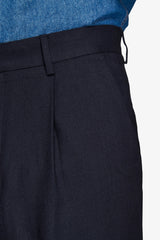 Blue worker suit trousers