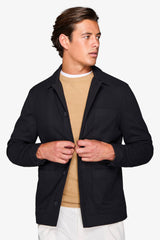 Overshirt jersey blu-Dan John