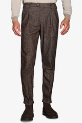 Dark birdseye trousers