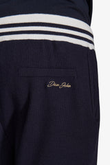 Pantaloni felpato DNJ blu-Dan John