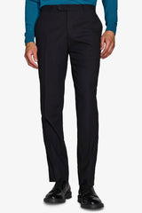 Classic black suit trousers