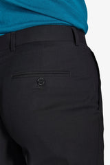 Classic black suit trousers