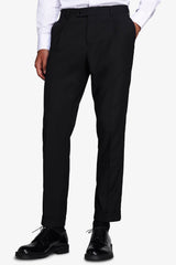 Pantaloni classici con pinces neri-Dan John