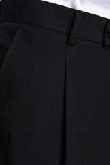 Pantaloni classici con pinces neri-Dan John