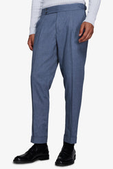 Pantaloni effetto flanella carta da zucchero-Dan John