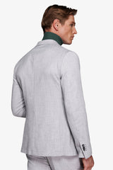 Giacca effetto flanella grigio chiaro-Dan John