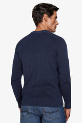 Maglia girocollo costina vanisè avion-Dan John