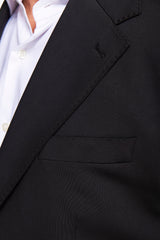 Giacca in jersey tecnico nera slim-Dan John