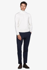 Maglia dolcevita basic panna-Dan John