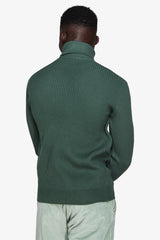 Maglia dolcevita costa inglese verde-Dan John