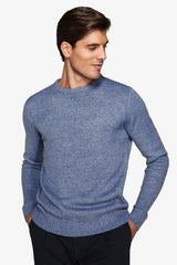 Maglia girocollo mouline' carta da zucchero-Dan John