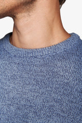 Maglia girocollo mouline' carta da zucchero-Dan John