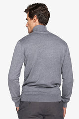 Maglia dolcevita basic grigio-Dan John
