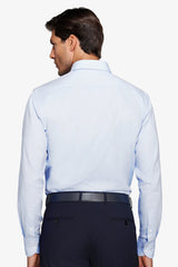Camicia oxford button down azzurra-Dan John