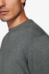 Maglia girocollo basic verde-Dan John