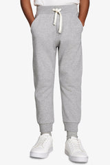 Pantaloni felpa basic grigio chiaro Kids-Dan John