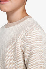 Maglia girocollo chicco di riso corda Kids-Dan John