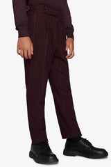 Pantaloni gessati bordeaux Kids-Dan John