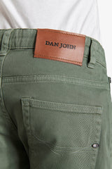 Pantaloni 5 tasche verde Kids-Dan John