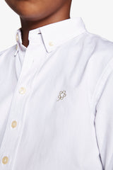 Camicia oxford bianca Kids-Dan John