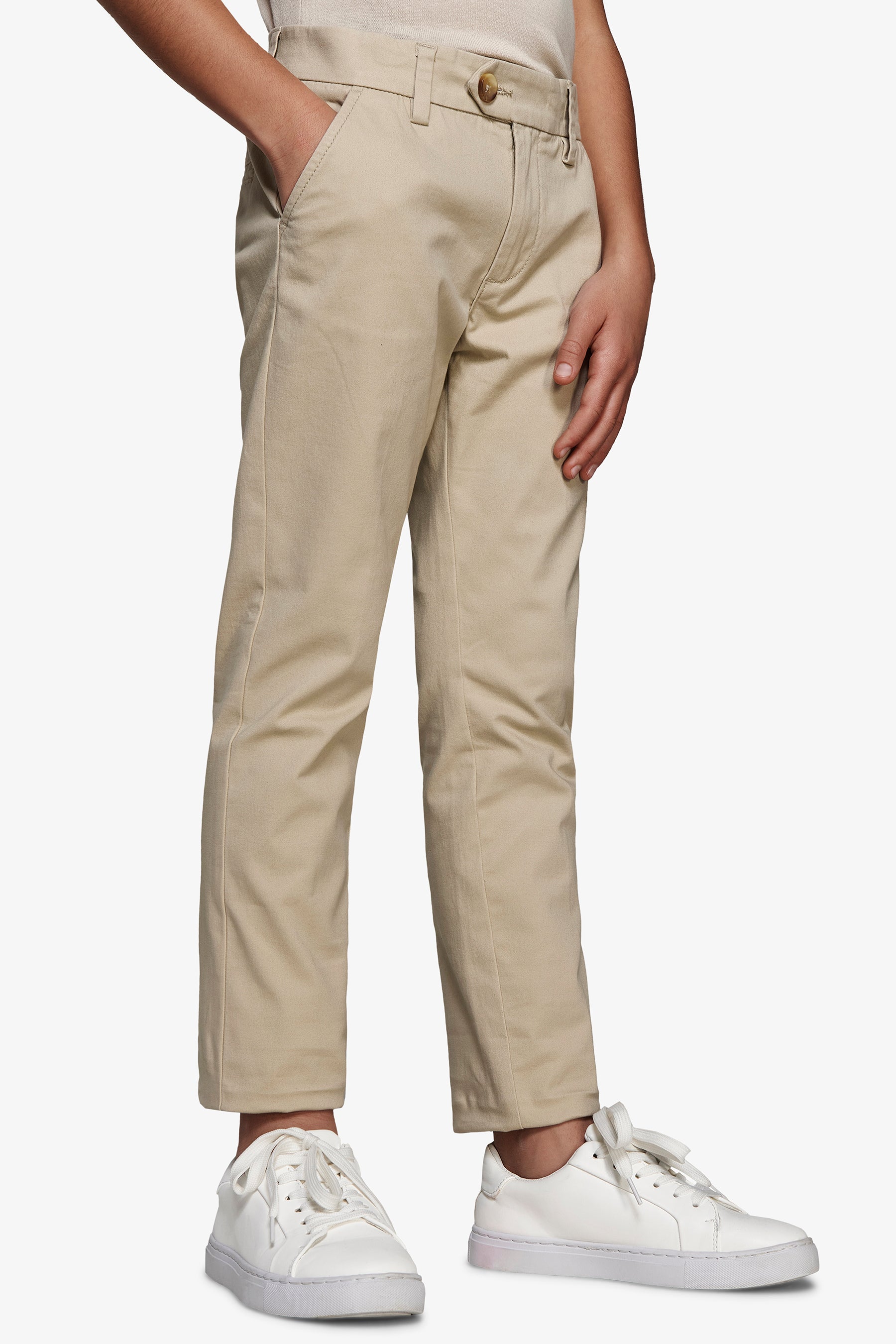 Pantaloni chino cream Kids-Dan John
