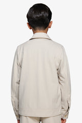 Overshirt jersey sabbia Kids-Dan John