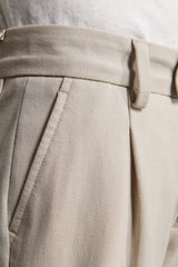 Pantaloni jersey sabbia Kids-Dan John