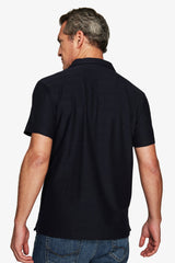 Polo jersey armaturata blu-Dan John